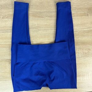 Size M/L set active royal blue leggings compression leggings